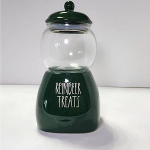 Rae Dunn Reindeer Treats Canister, New with box! Only out to take photo!